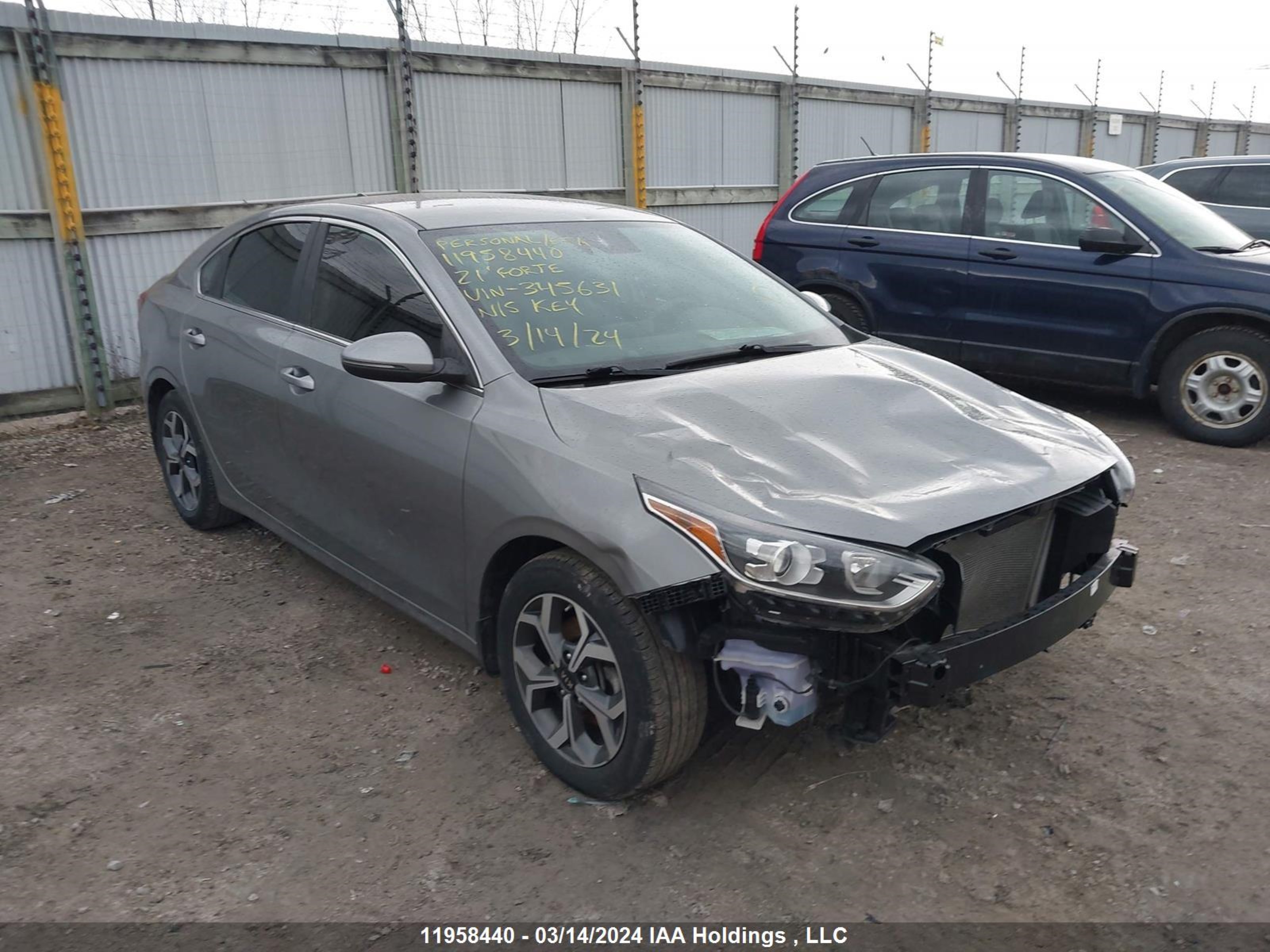 KIA FORTE 2021 3kpf54ad2me345631