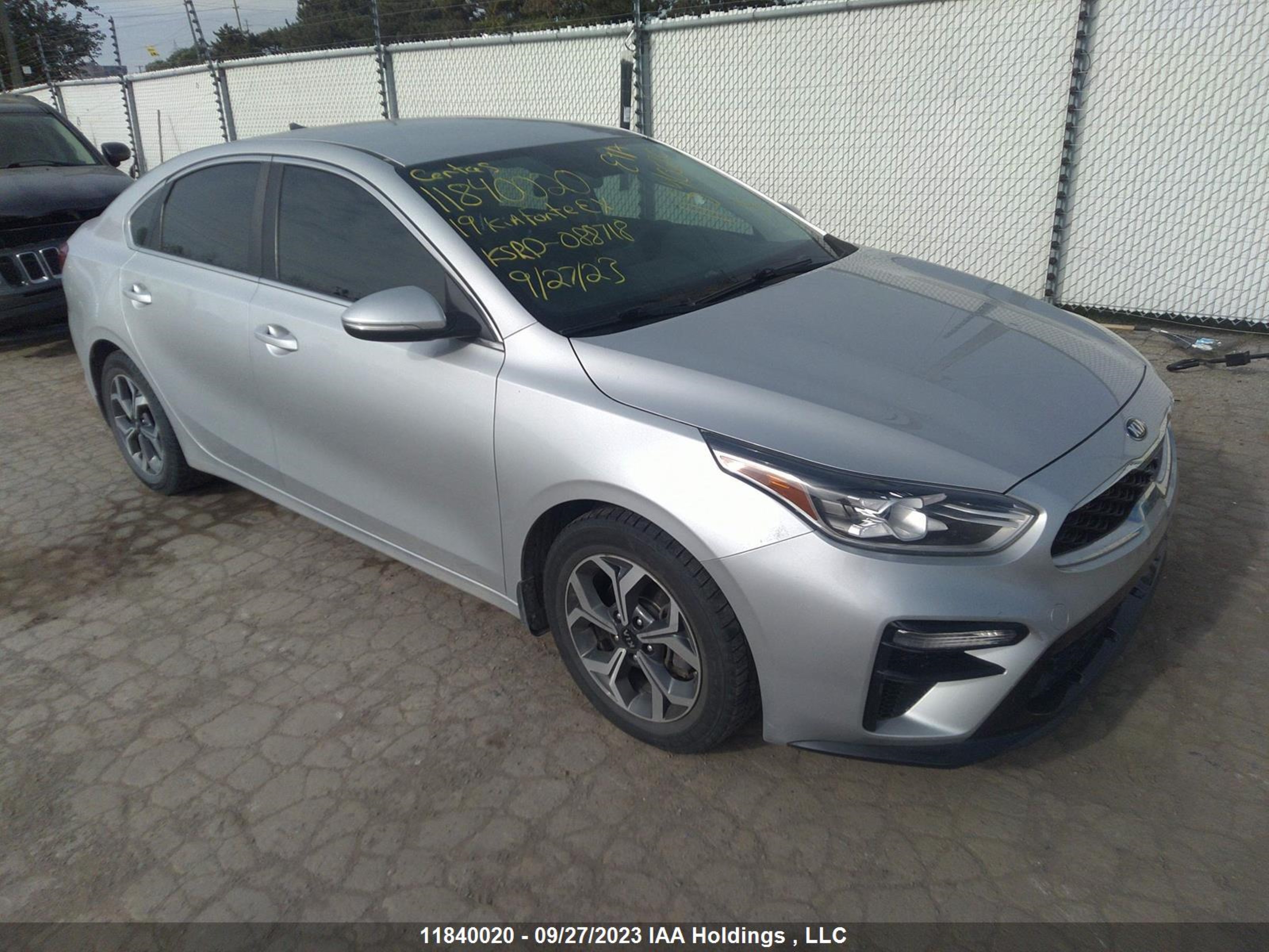 KIA FORTE 2019 3kpf54ad3ke088718