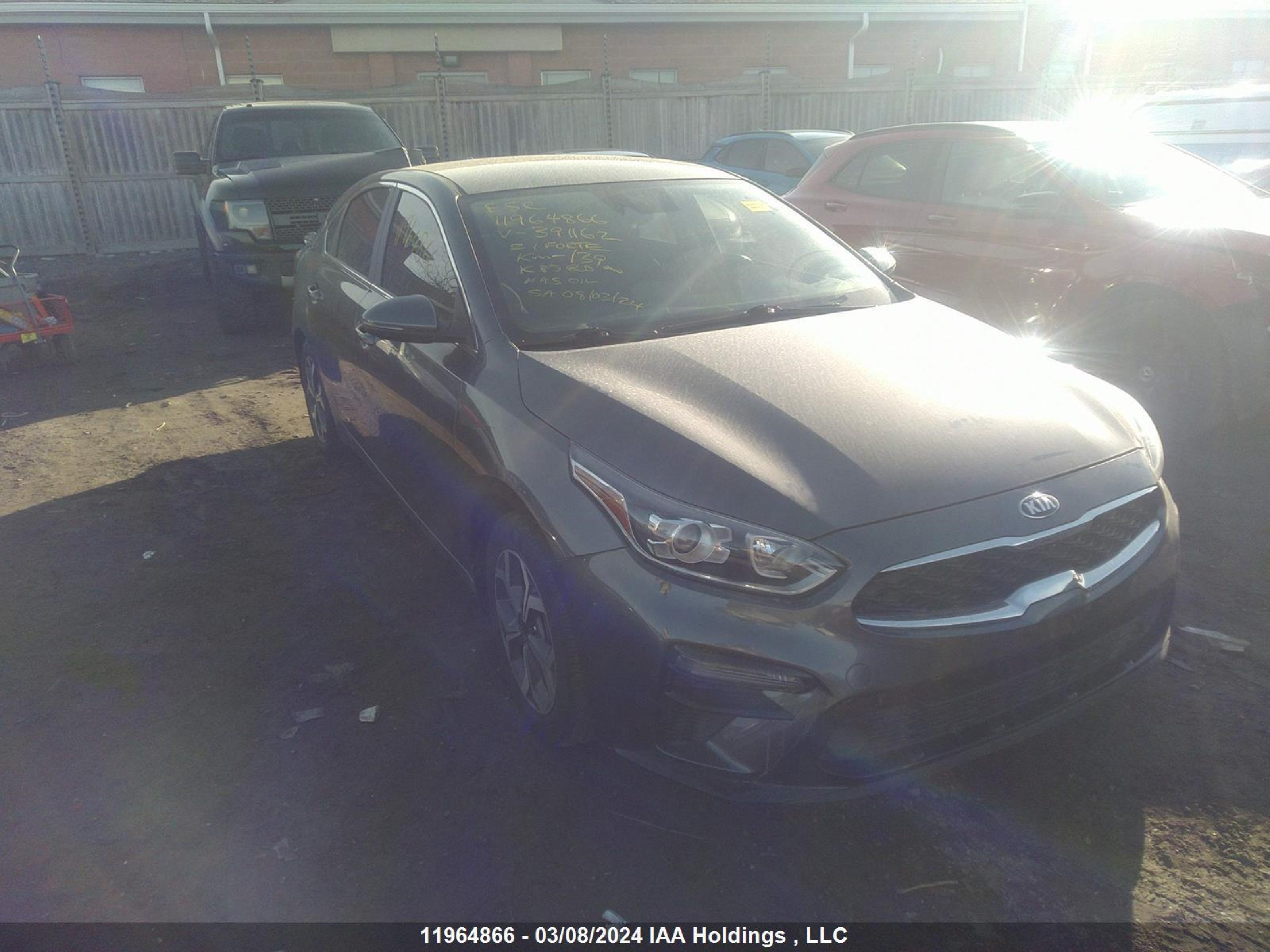 KIA FORTE 2021 3kpf54ad3me391162