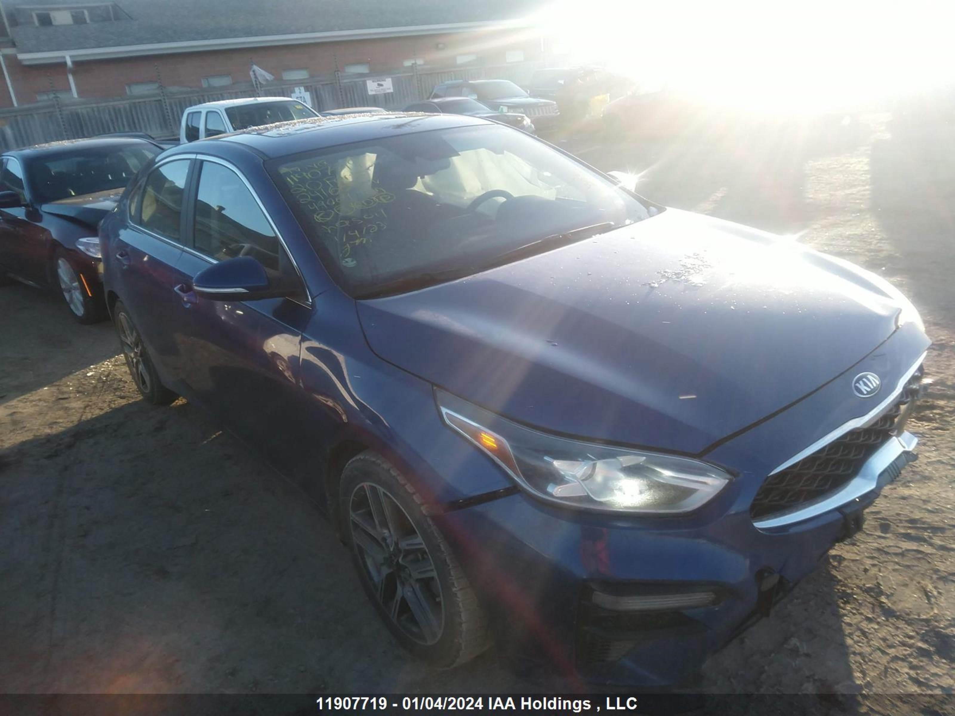 KIA FORTE 2020 3kpf54ad4le241687