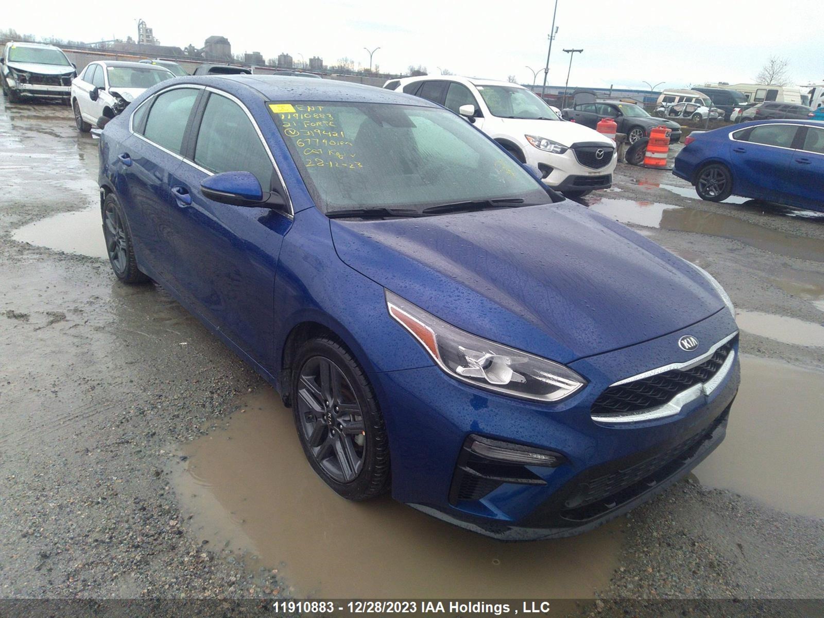 KIA FORTE 2021 3kpf54ad4me319421