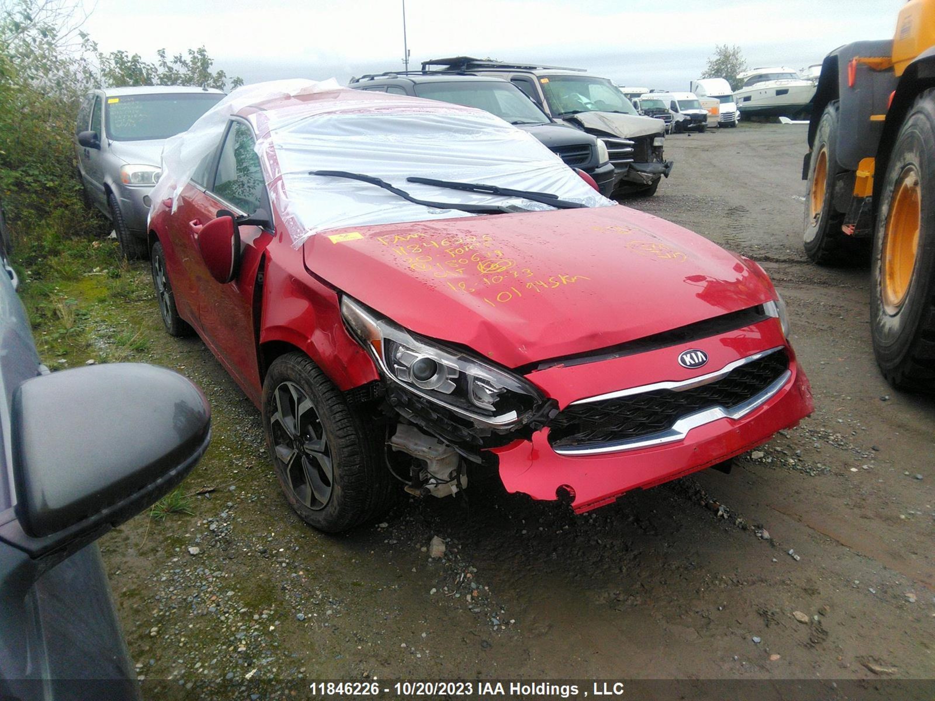 KIA FORTE 2020 3kpf54ad5le180639