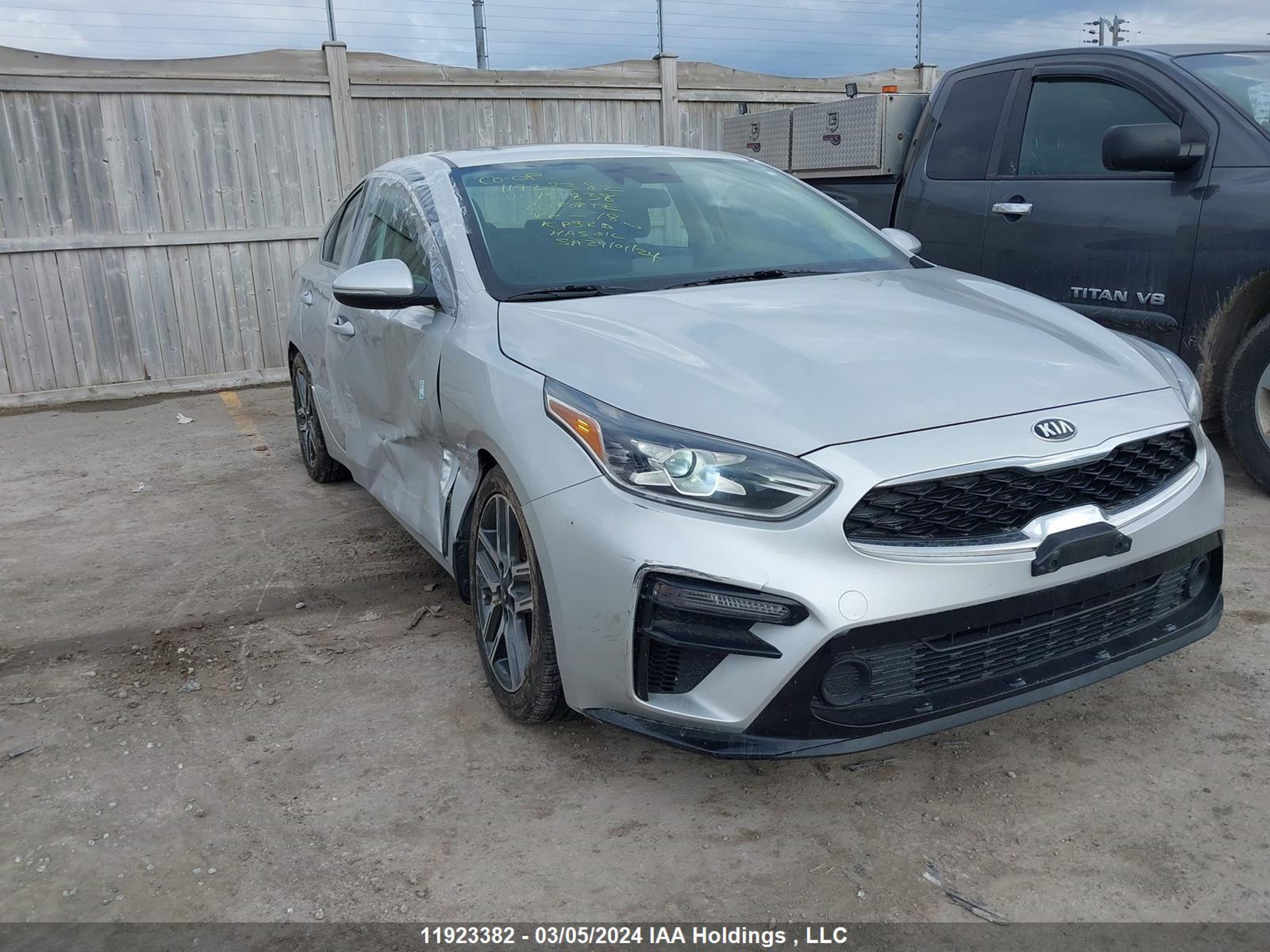 KIA FORTE 2020 3kpf54ad5le181838