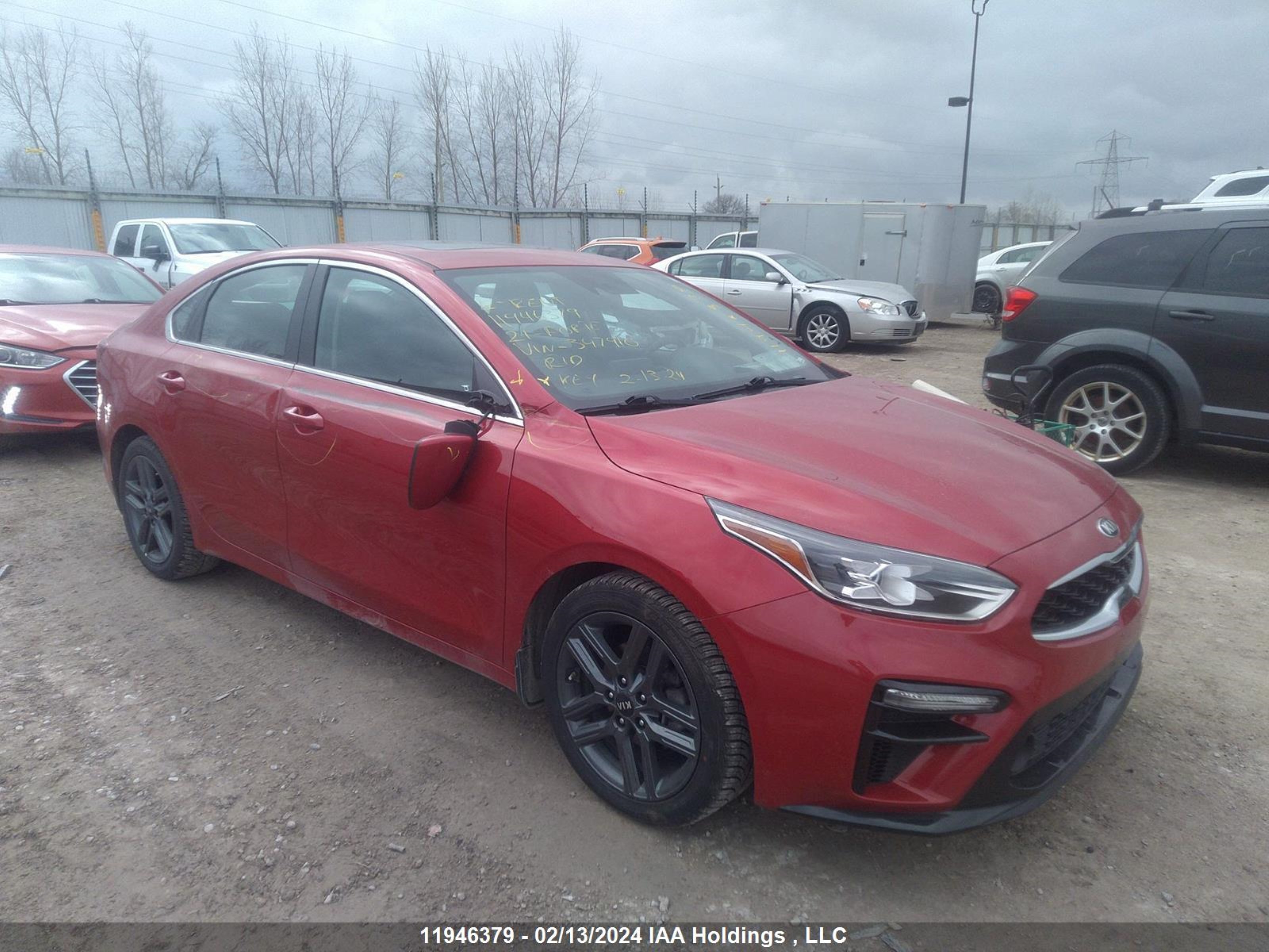 KIA FORTE 2021 3kpf54ad5me347910