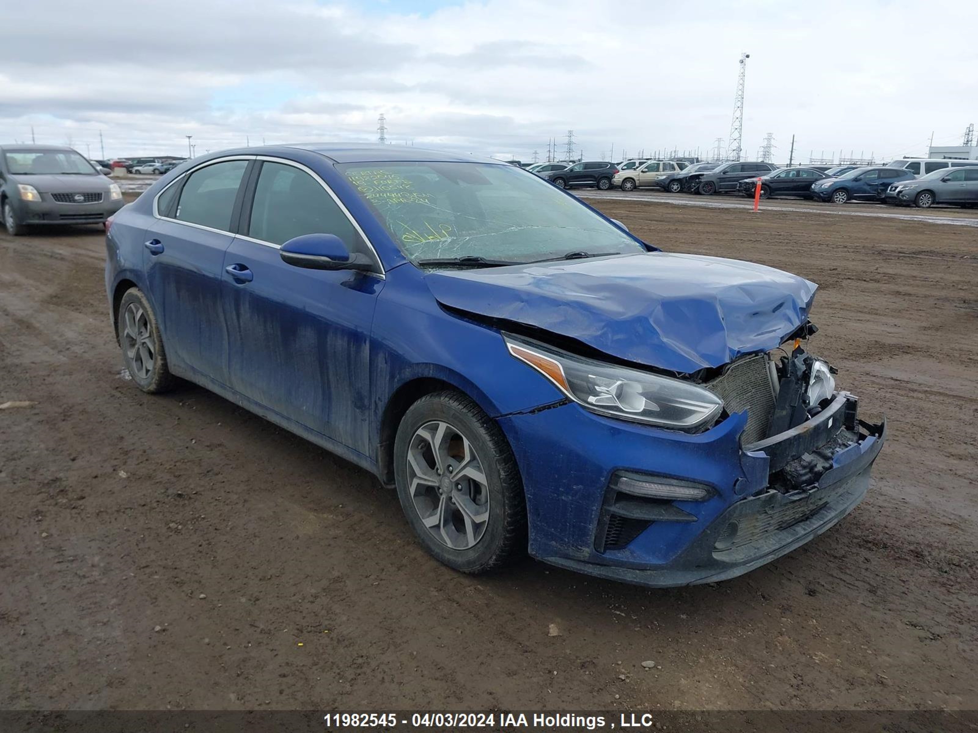 KIA FORTE 2019 3kpf54ad6ke110548