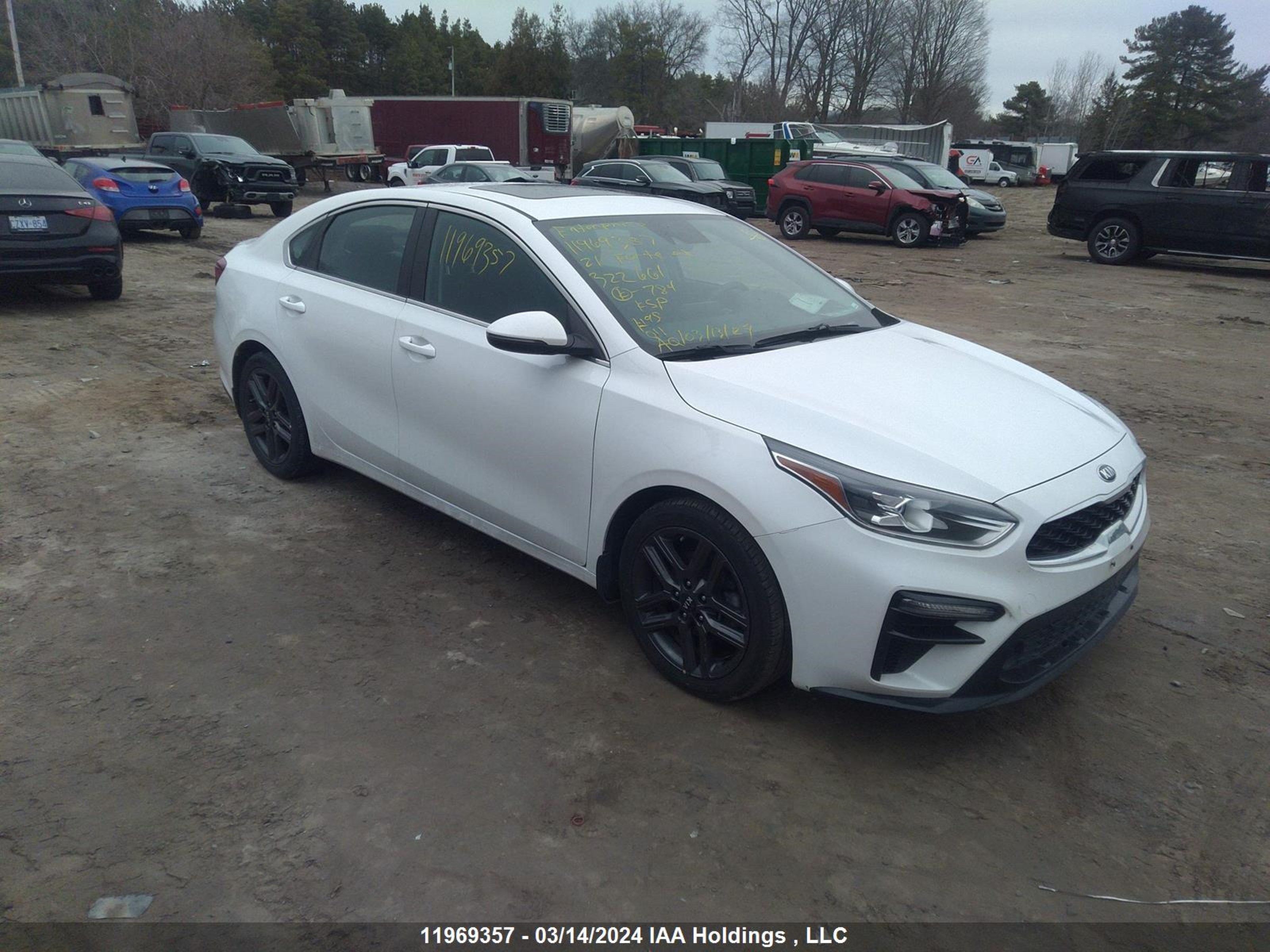 KIA FORTE 2021 3kpf54ad6me322661