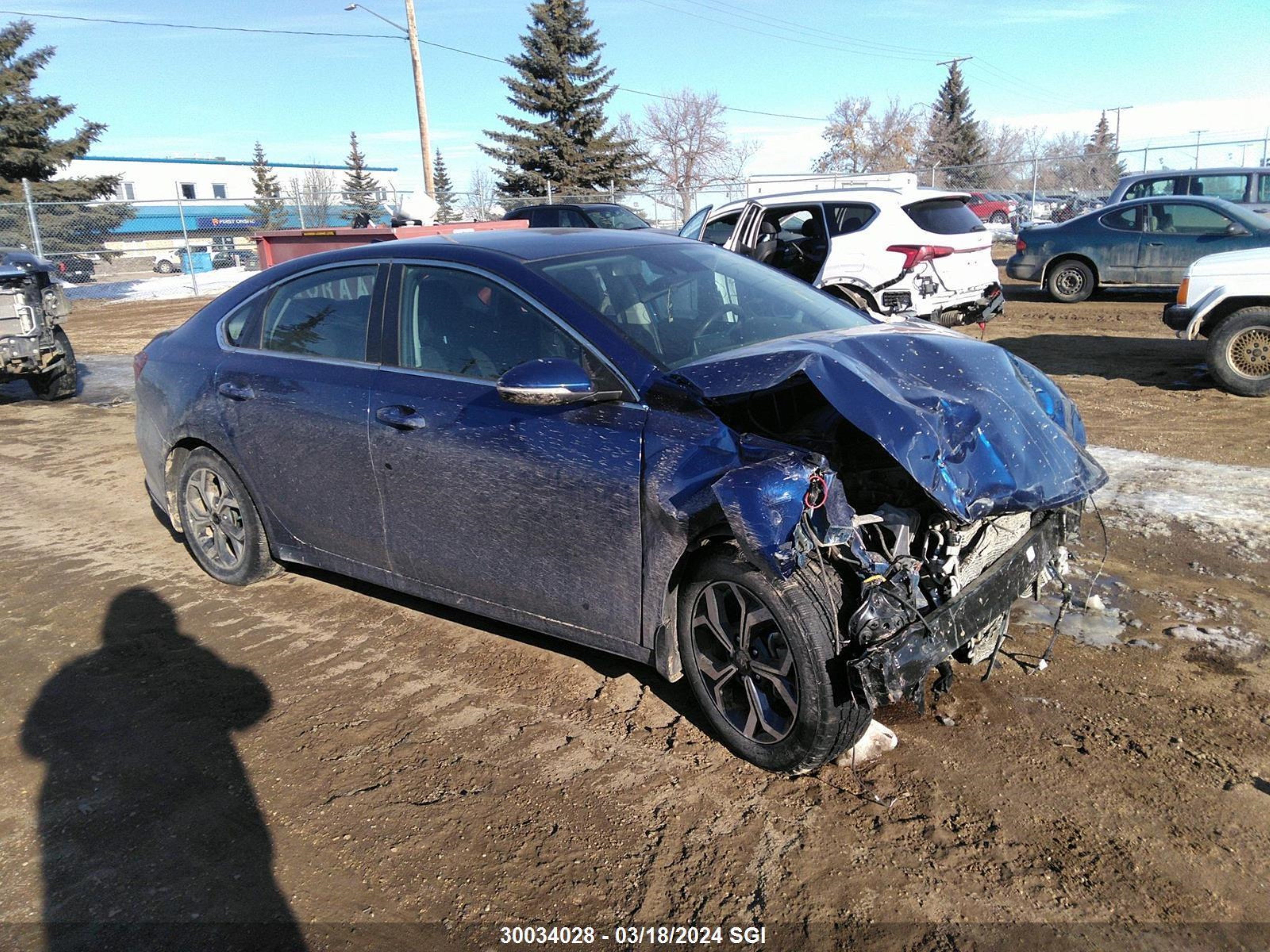 KIA FORTE 2020 3kpf54ad7le217819