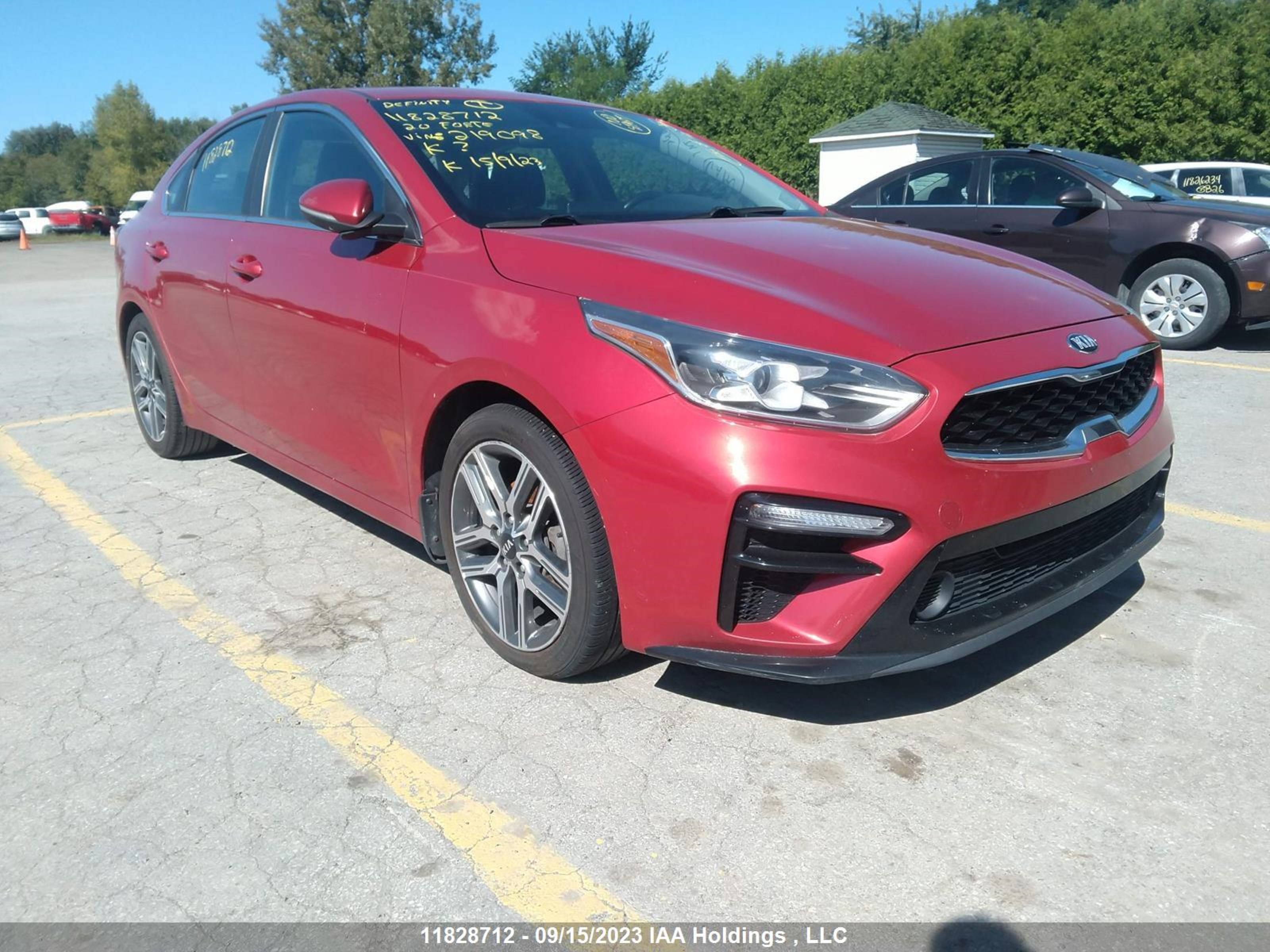 KIA FORTE 2020 3kpf54ad7le219098