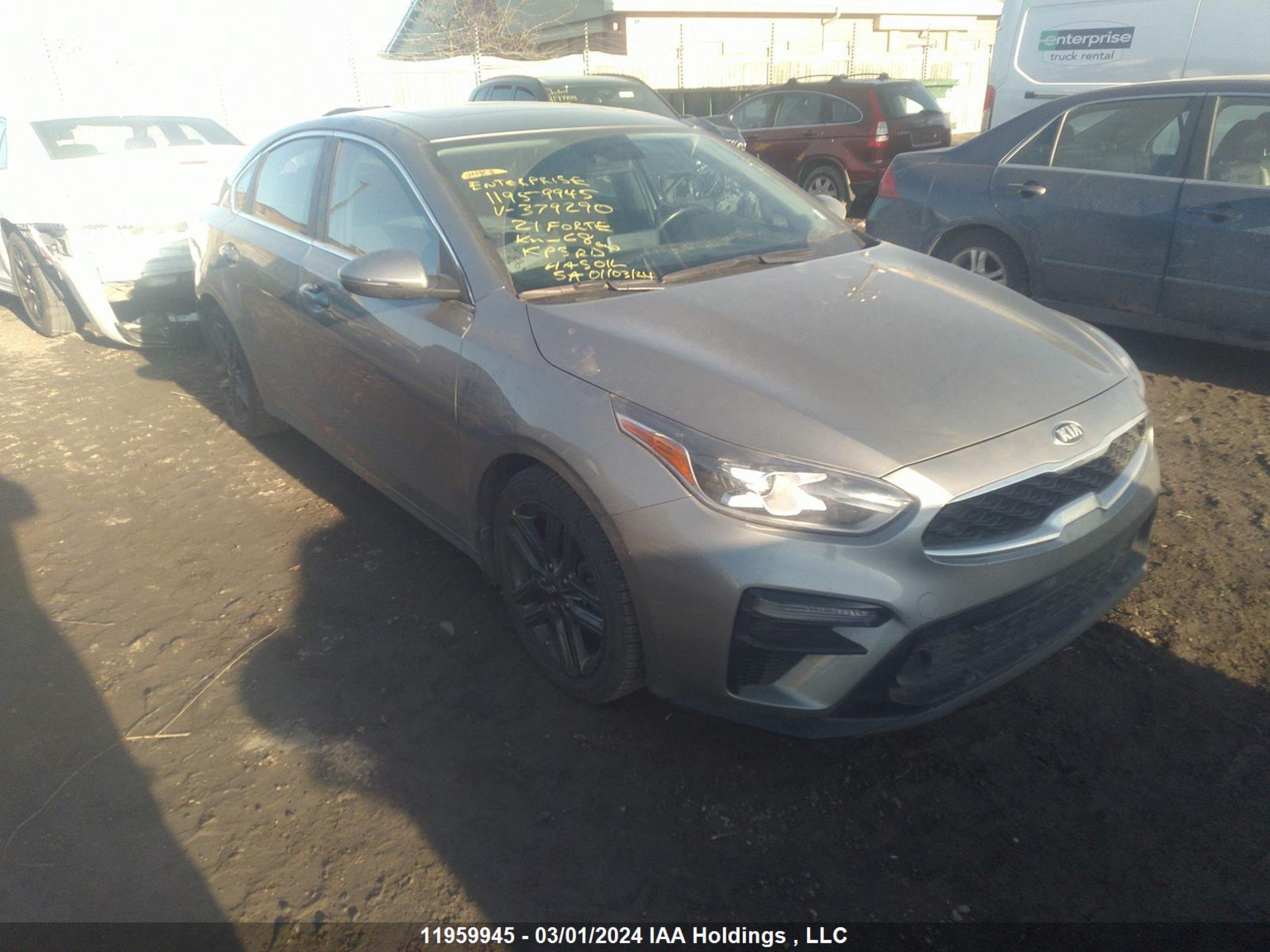 KIA FORTE 2021 3kpf54ad7me379290