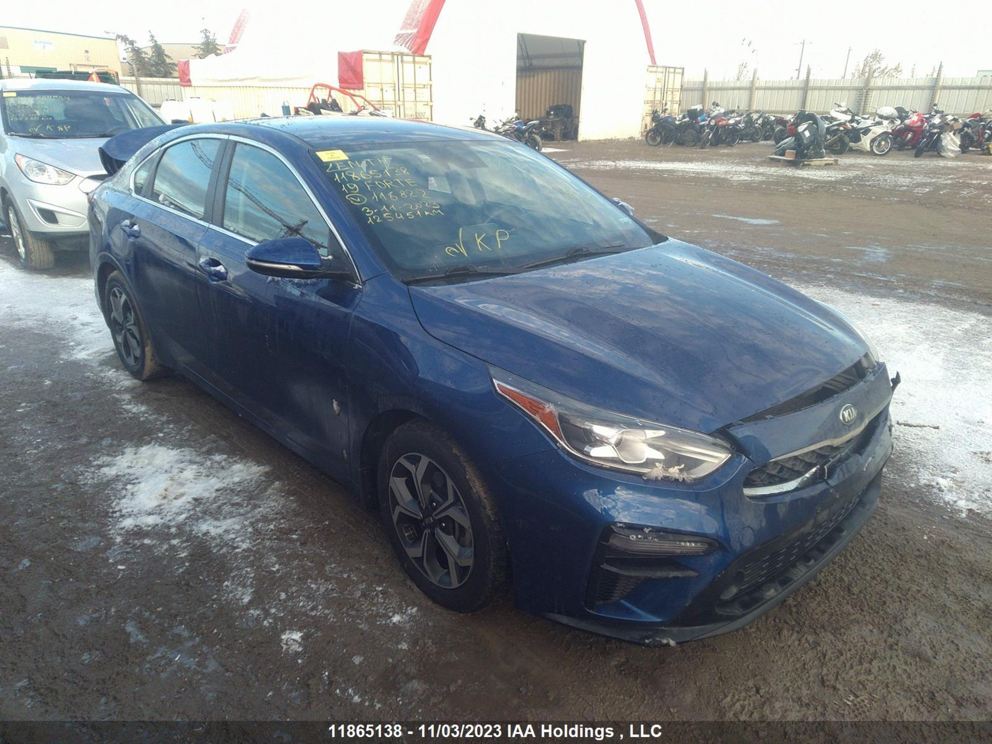 KIA FORTE 2019 3kpf54ad8ke116822