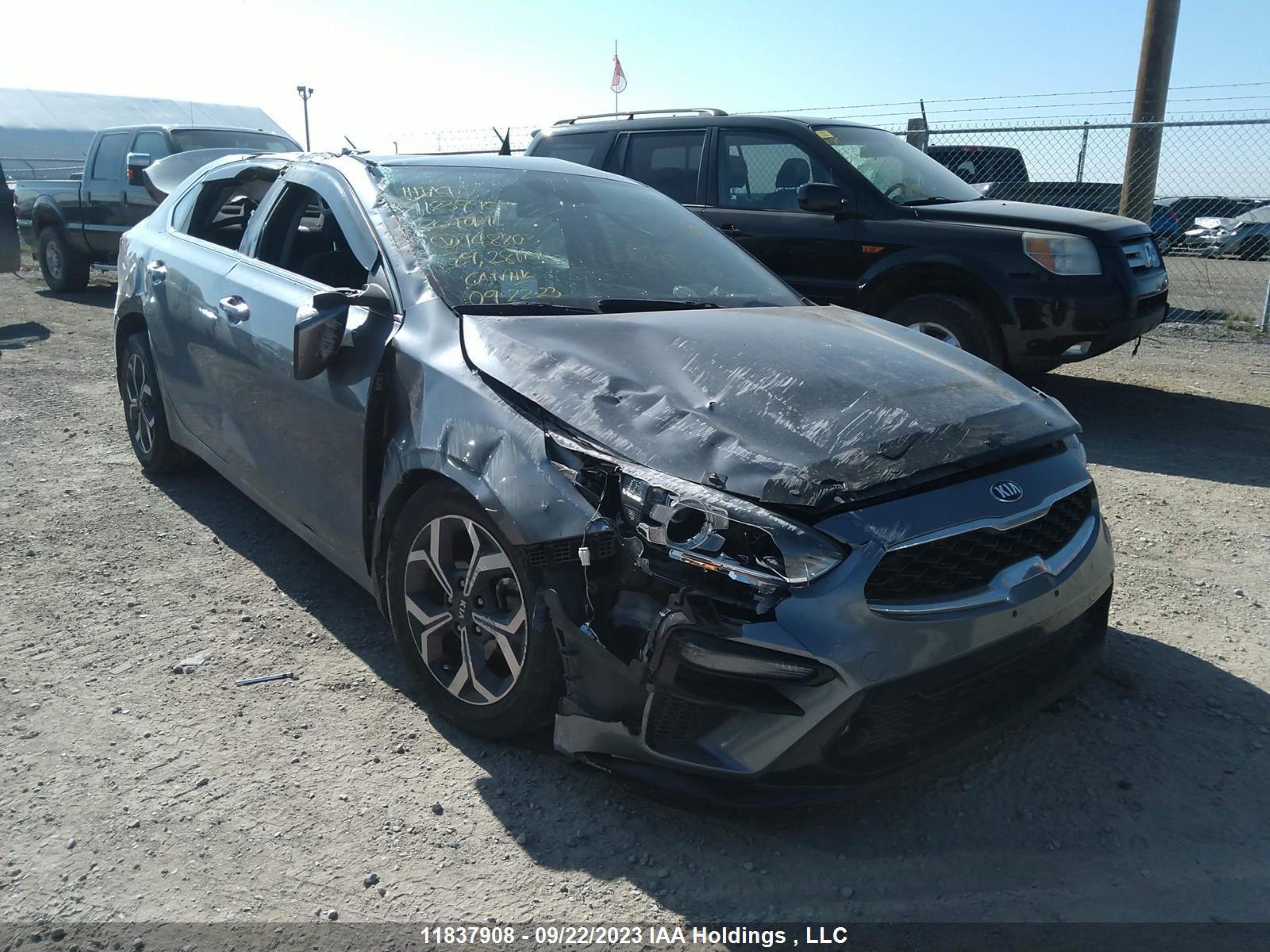 KIA FORTE 2020 3kpf54ad8le148803