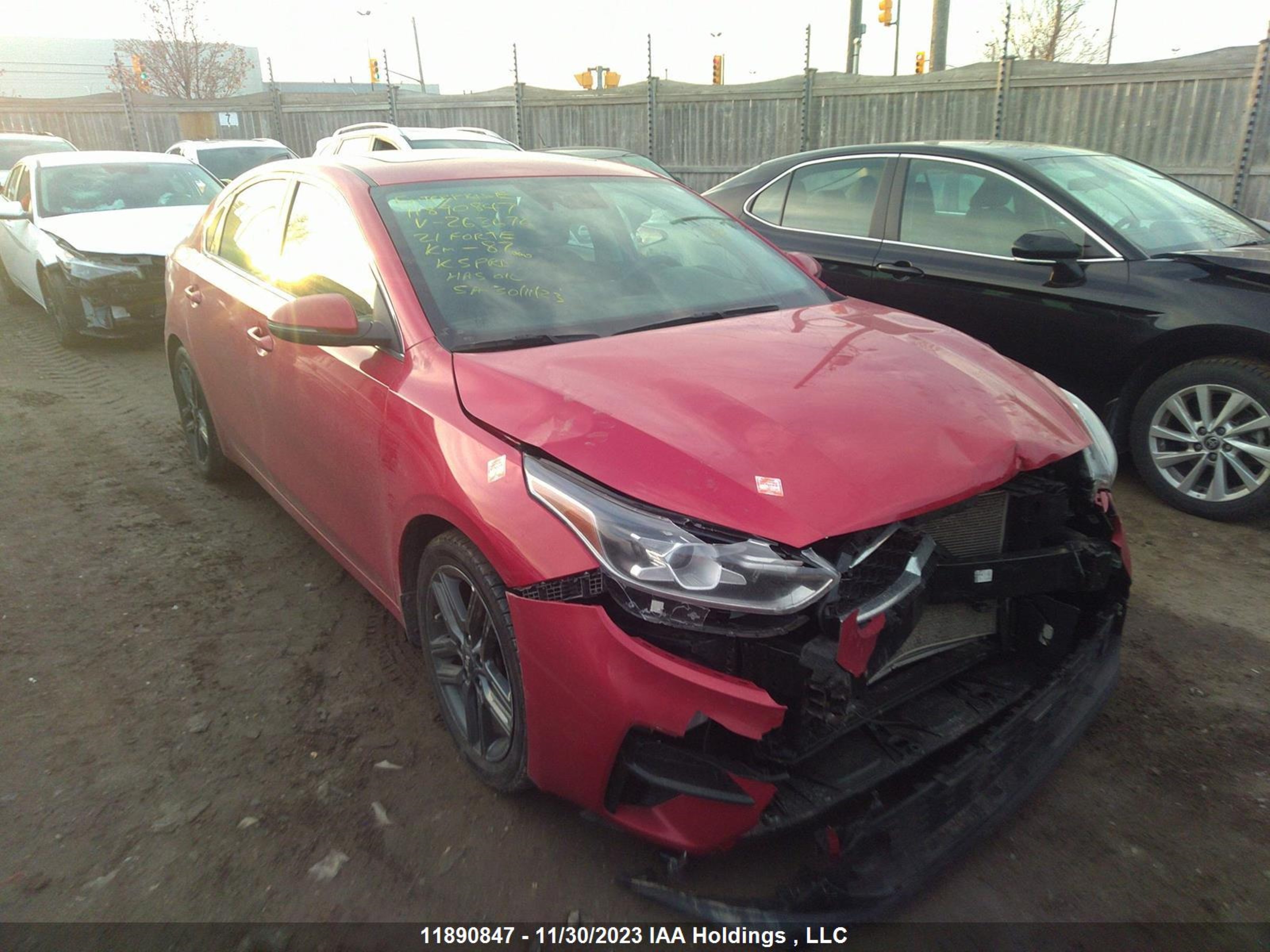 KIA FORTE 2021 3kpf54ad8me263676