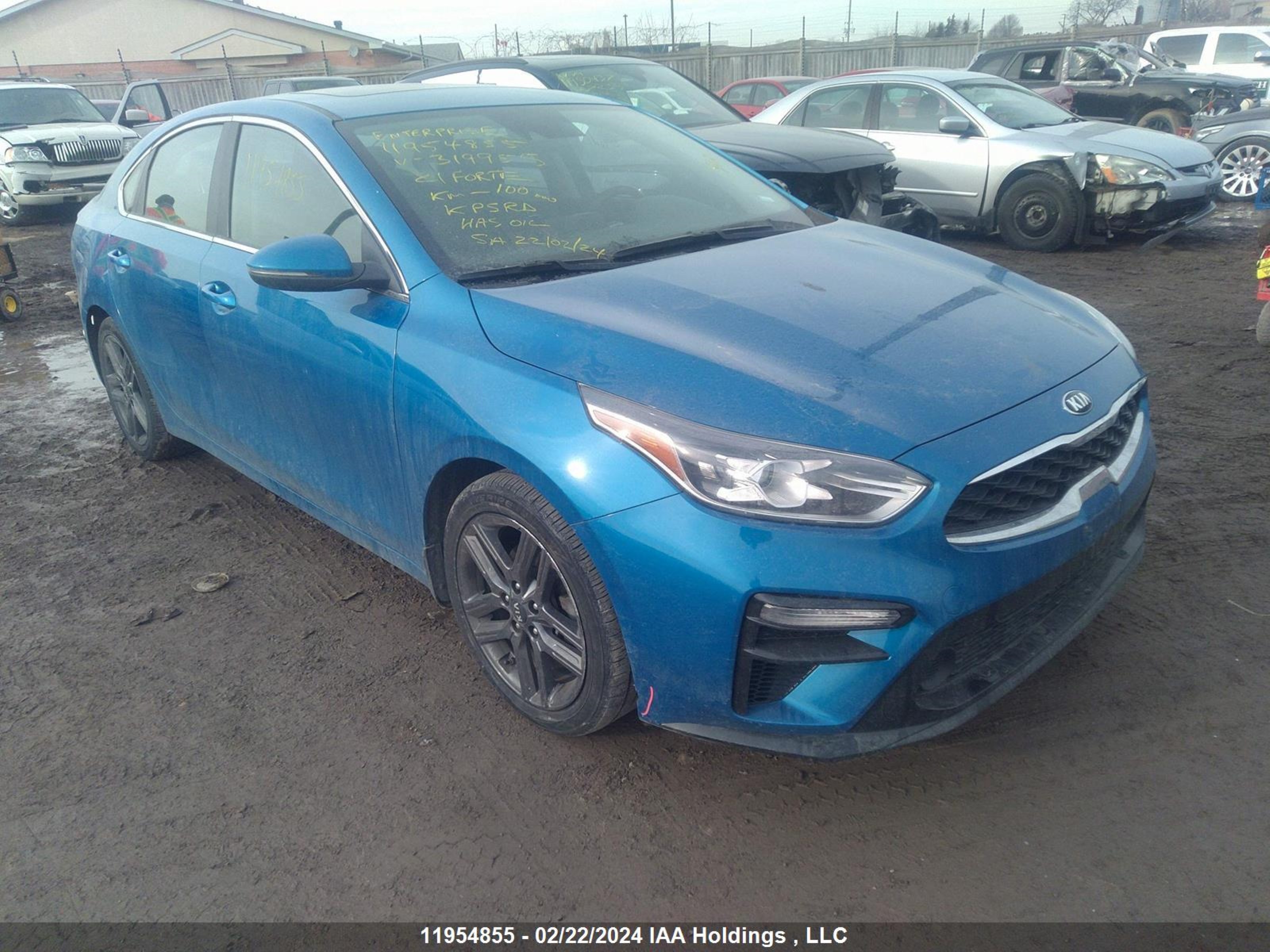 KIA FORTE 2021 3kpf54ad8me319955