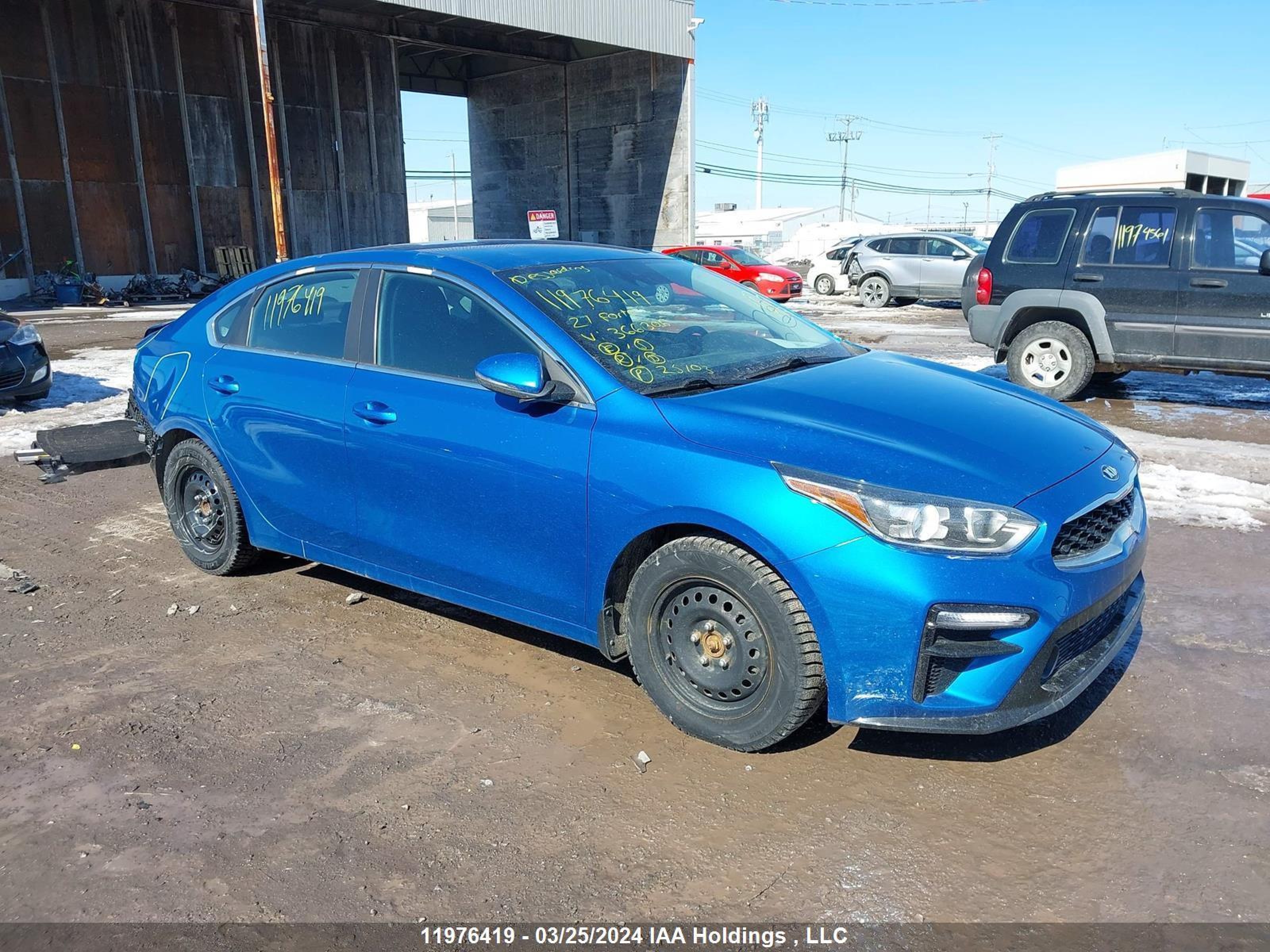 KIA FORTE 2021 3kpf54ad8me366306