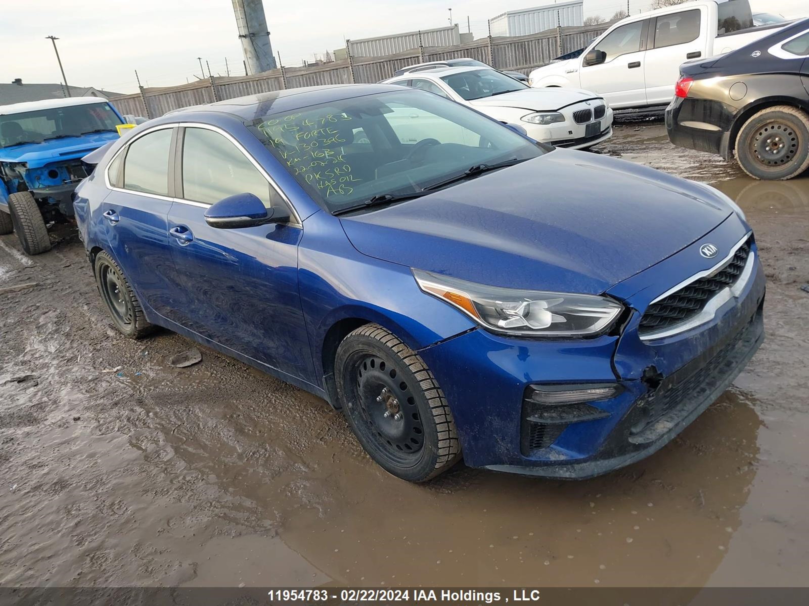 KIA FORTE 2019 3kpf54adxke130396