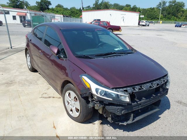 KIA FORTE 2017 3kpfk4a70he016502