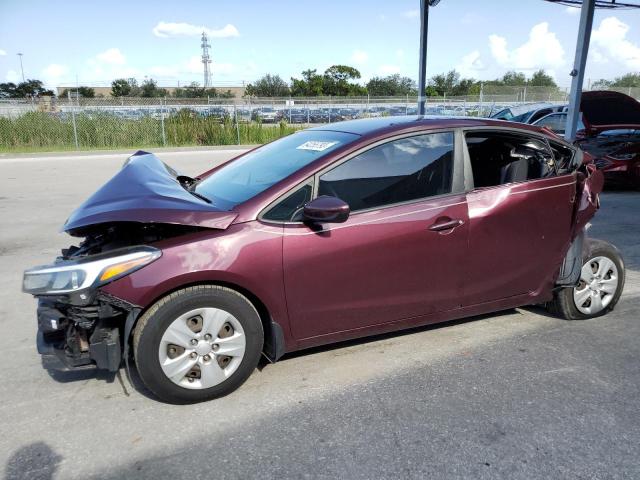 KIA FORTE LX 2017 3kpfk4a70he035325