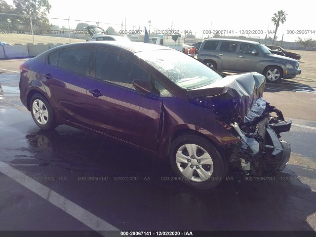 KIA FORTE 2017 3kpfk4a70he035714