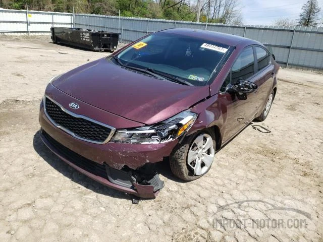 KIA FORTE 2017 3kpfk4a70he042940