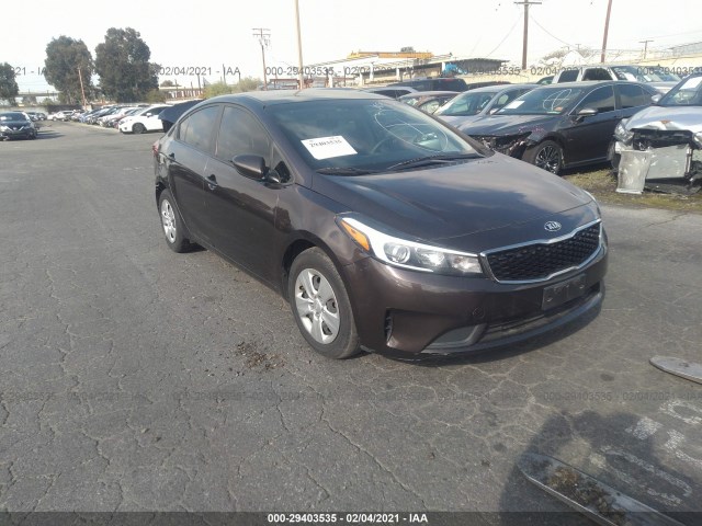 KIA FORTE 2017 3kpfk4a70he045529