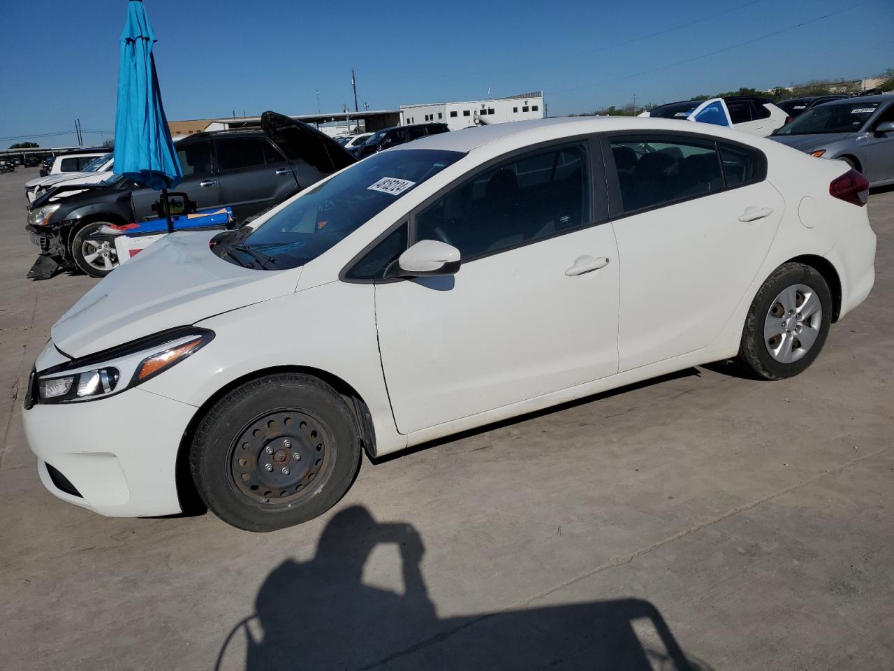 KIA FORTE 2017 3kpfk4a70he047135