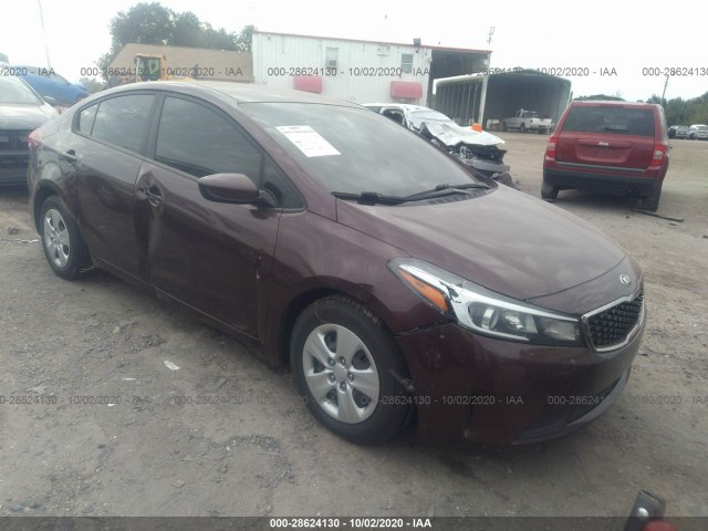 KIA FORTE 2017 3kpfk4a70he062752