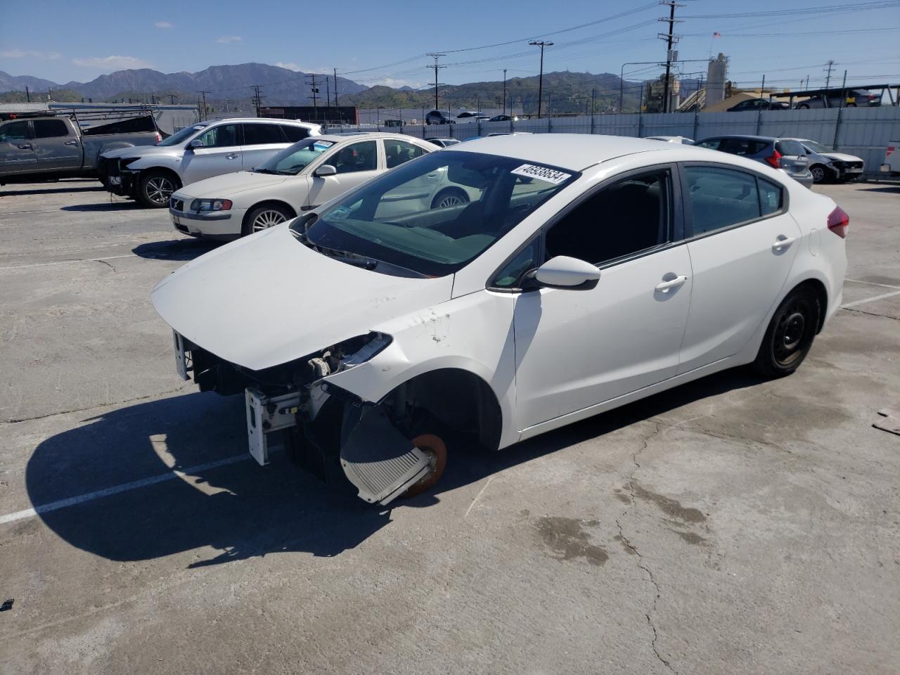 KIA FORTE 2017 3kpfk4a70he084203