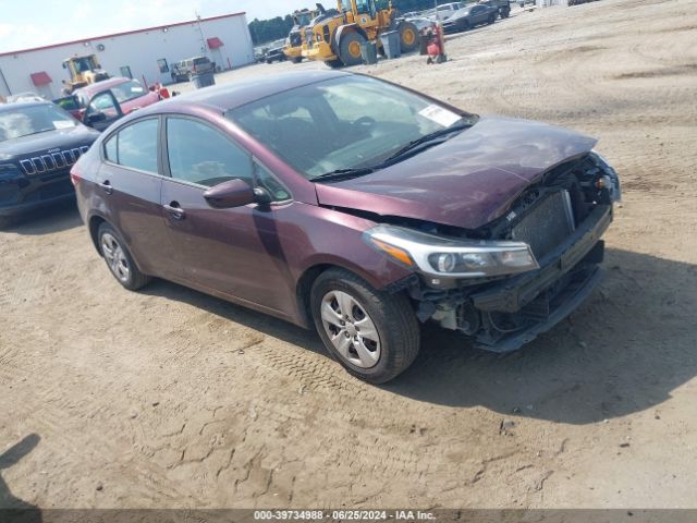 KIA FORTE 2017 3kpfk4a70he099185