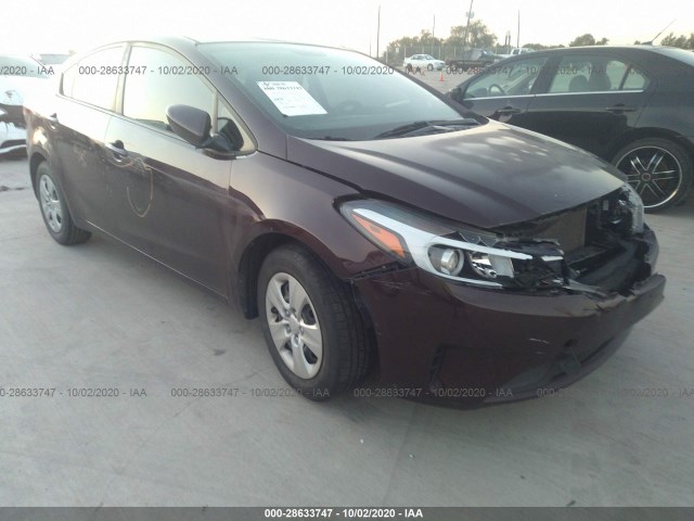 KIA FORTE 2017 3kpfk4a70he103400