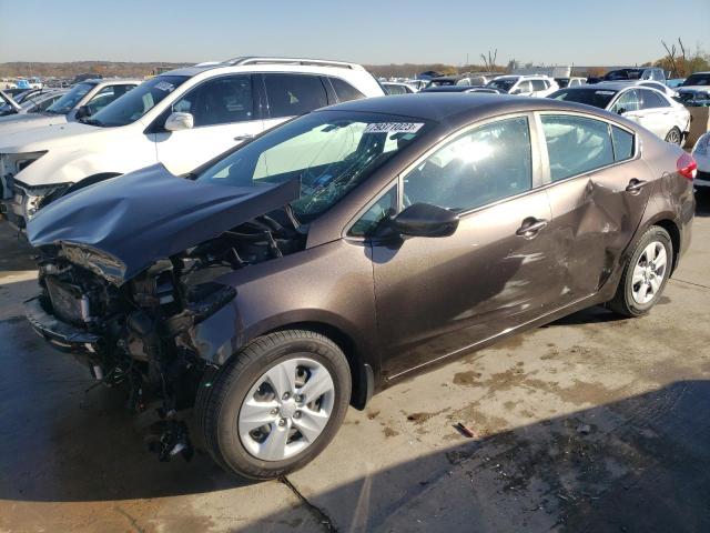 KIA FORTE 2017 3kpfk4a70he113859