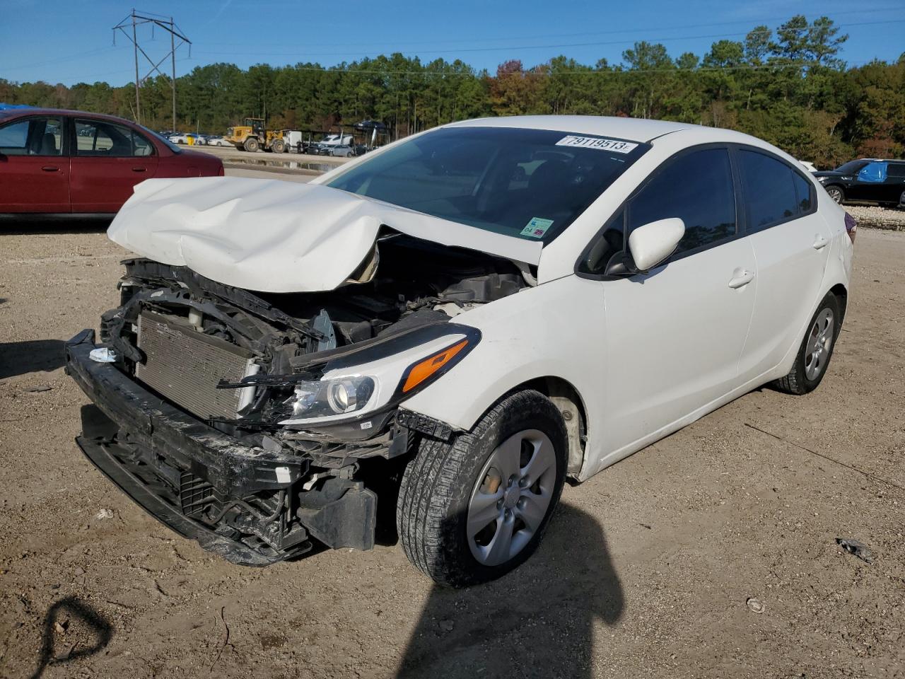 KIA FORTE 2017 3kpfk4a70he120844