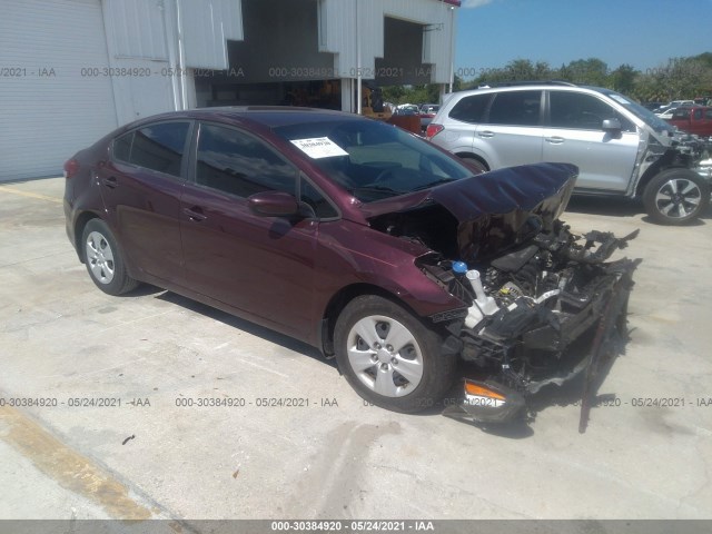 KIA FORTE 2017 3kpfk4a70he124232