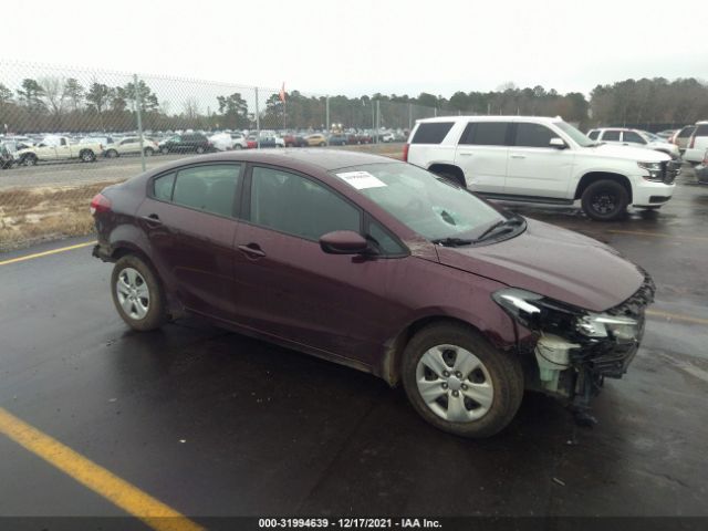 KIA FORTE 2017 3kpfk4a70he135375