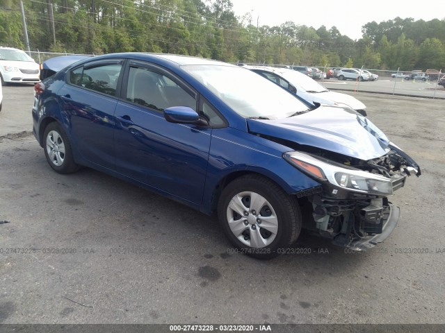 KIA FORTE 2017 3kpfk4a70he135814