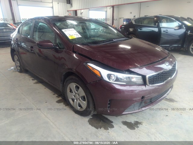 KIA FORTE 2017 3kpfk4a70he140012