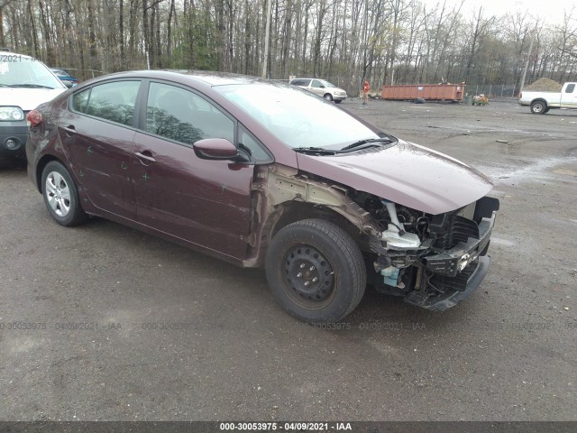 KIA FORTE 2017 3kpfk4a70he143850