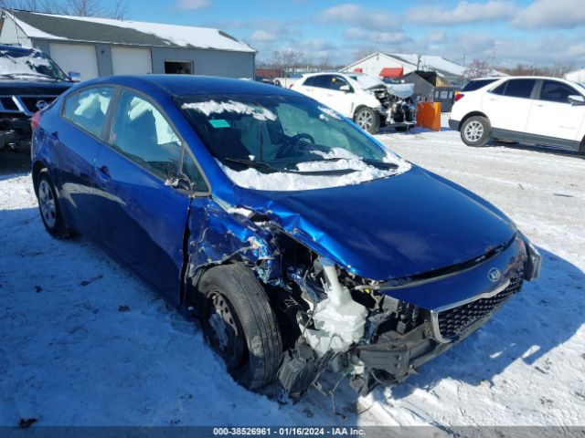 KIA FORTE 2018 3kpfk4a70je191354