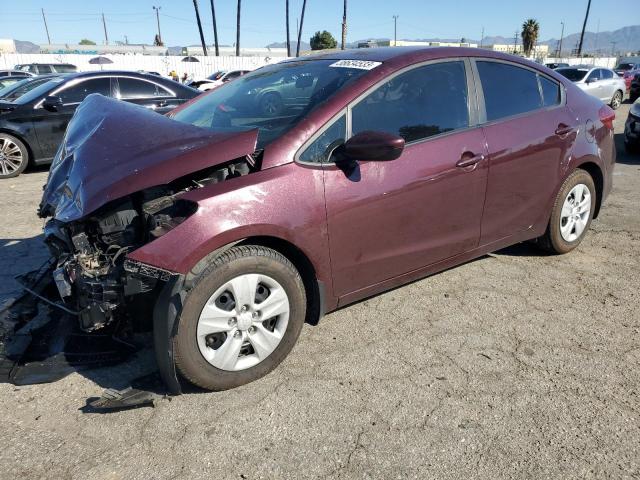 KIA FORTE LX 2018 3kpfk4a70je219136