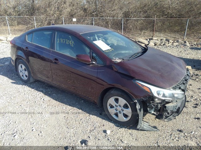 KIA FORTE 2018 3kpfk4a70je223784