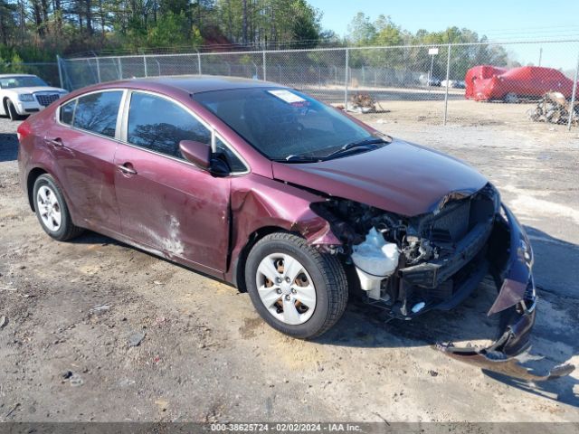 KIA FORTE 2018 3kpfk4a70je224157