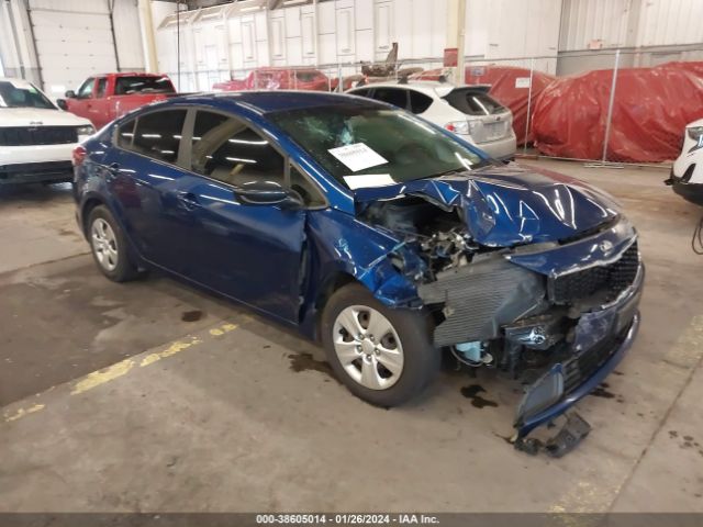 KIA FORTE 2018 3kpfk4a70je238933