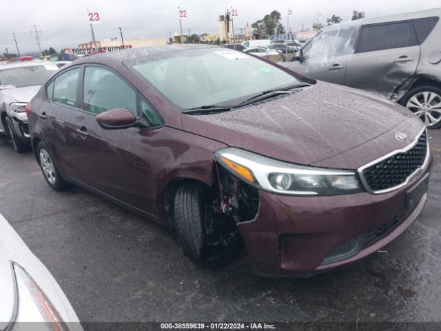 KIA FORTE 2018 3kpfk4a70je259264