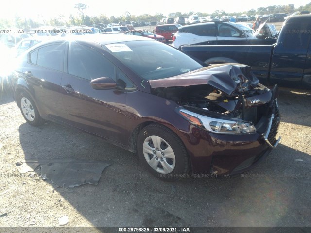 KIA FORTE 2018 3kpfk4a70je260382