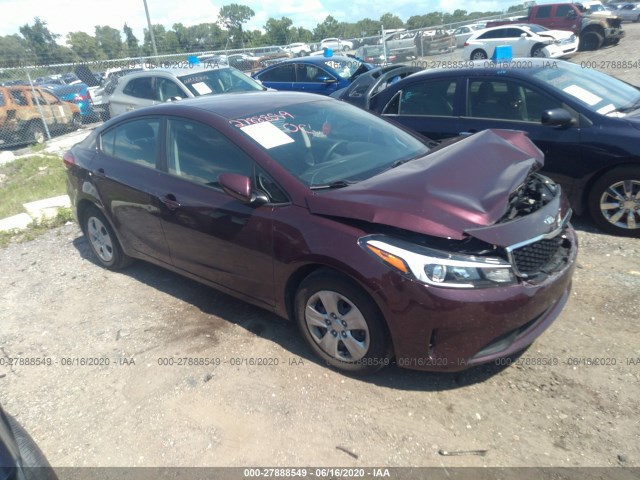 KIA FORTE 2018 3kpfk4a70je271897