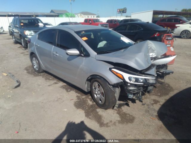 KIA FORTE 2017 3kpfk4a71he014631