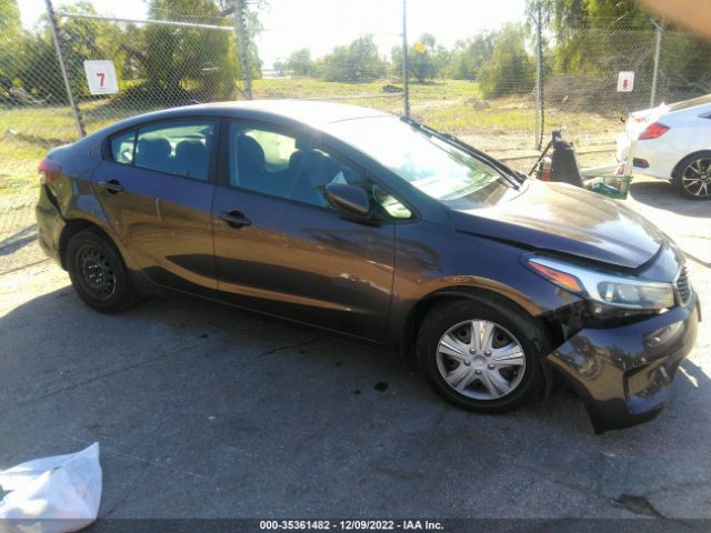 KIA FORTE 2017 3kpfk4a71he045538