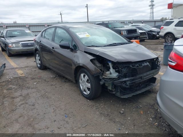 KIA FORTE 2017 3kpfk4a71he053798