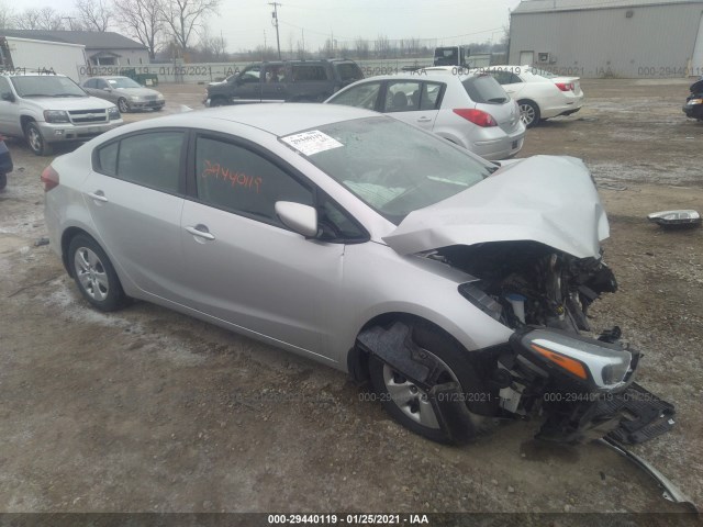 KIA FORTE 2017 3kpfk4a71he054496