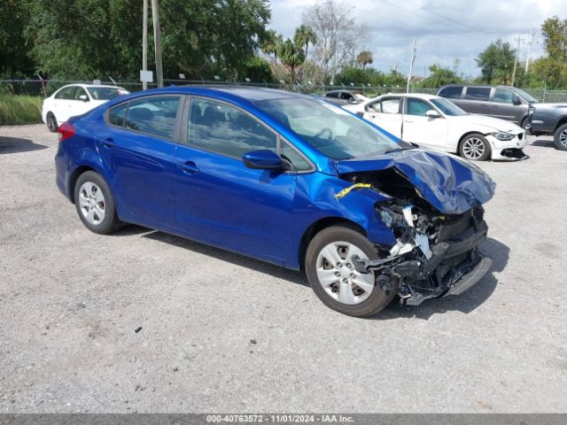 KIA FORTE 2017 3kpfk4a71he073663