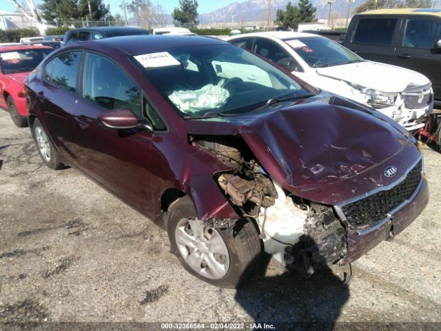 KIA FORTE 2017 3kpfk4a71he094397